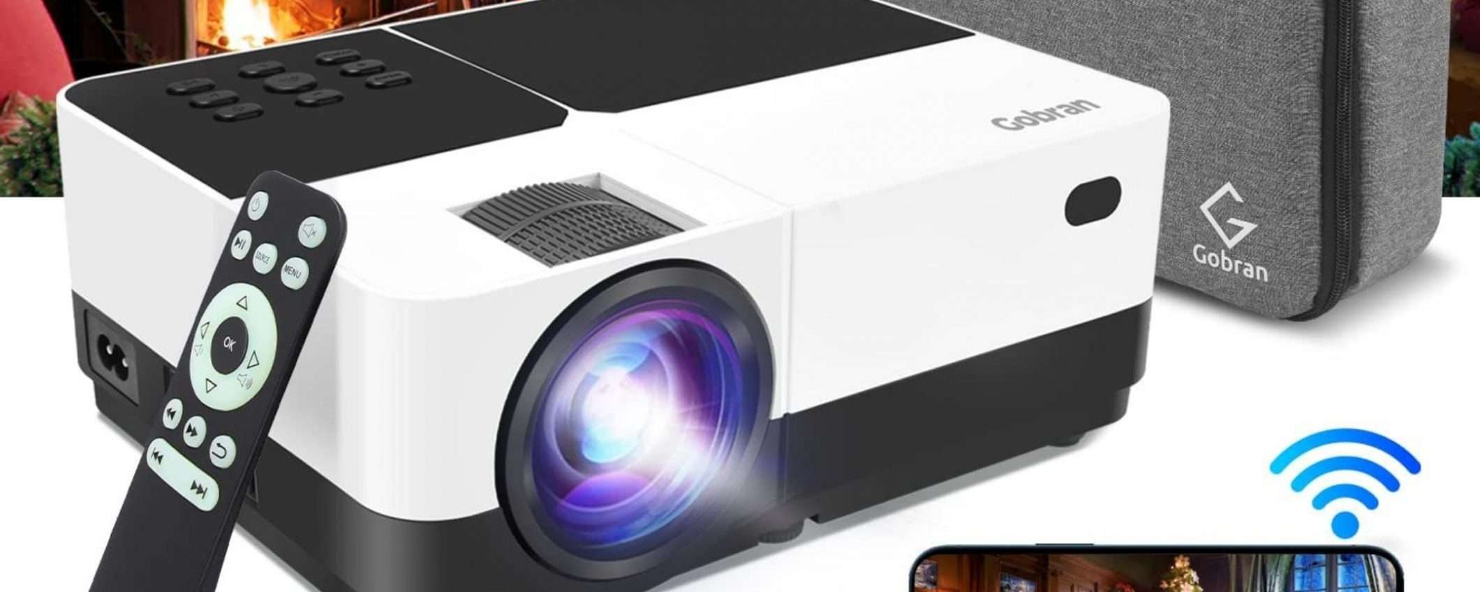 Proiettore WiFi: un'offerta lampo da prendere al volo