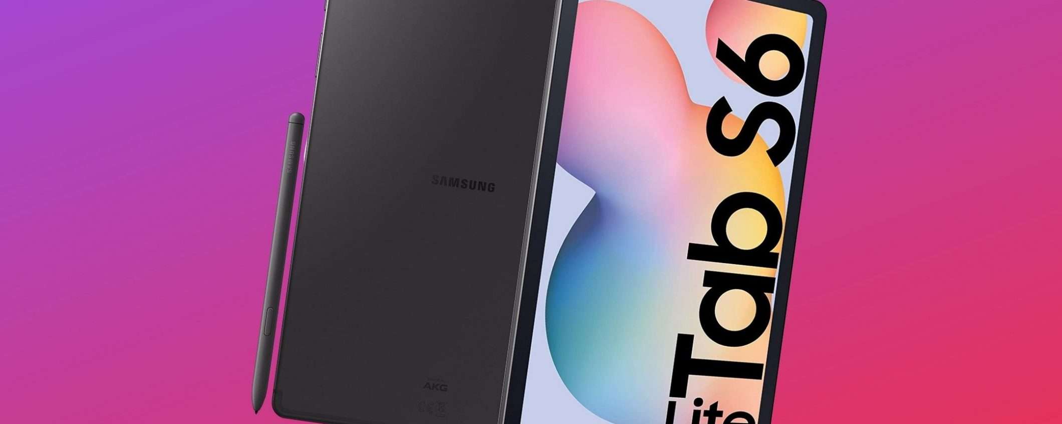 Offerta sul Galaxy Tab S6 Lite che arriva con la penna