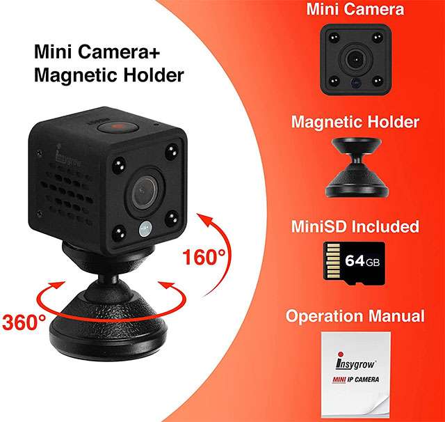 La telecamera spia di Insygrow