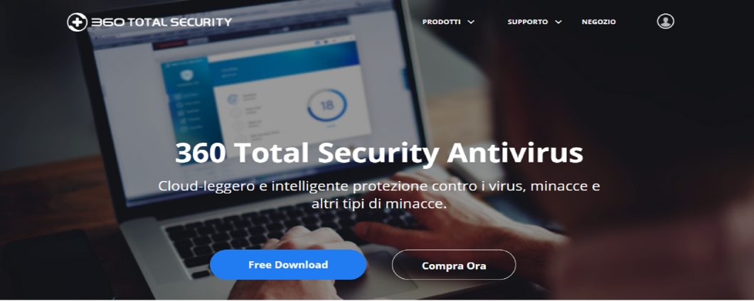 360 Total Security Antivirus: sconto 33% per 3 anni