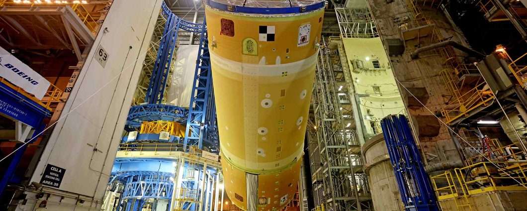 Missioni Artemis: razzi SLS in costruzione