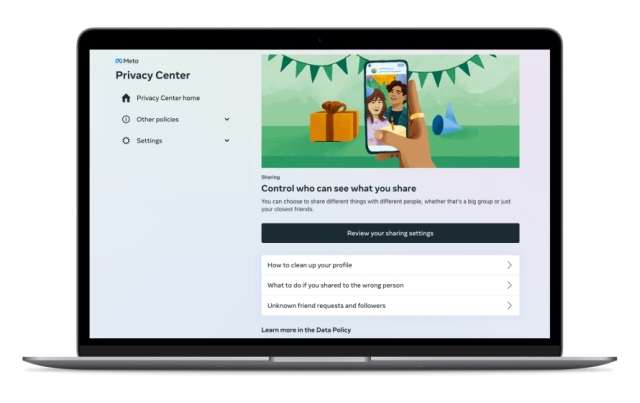 Facebook Privacy Center