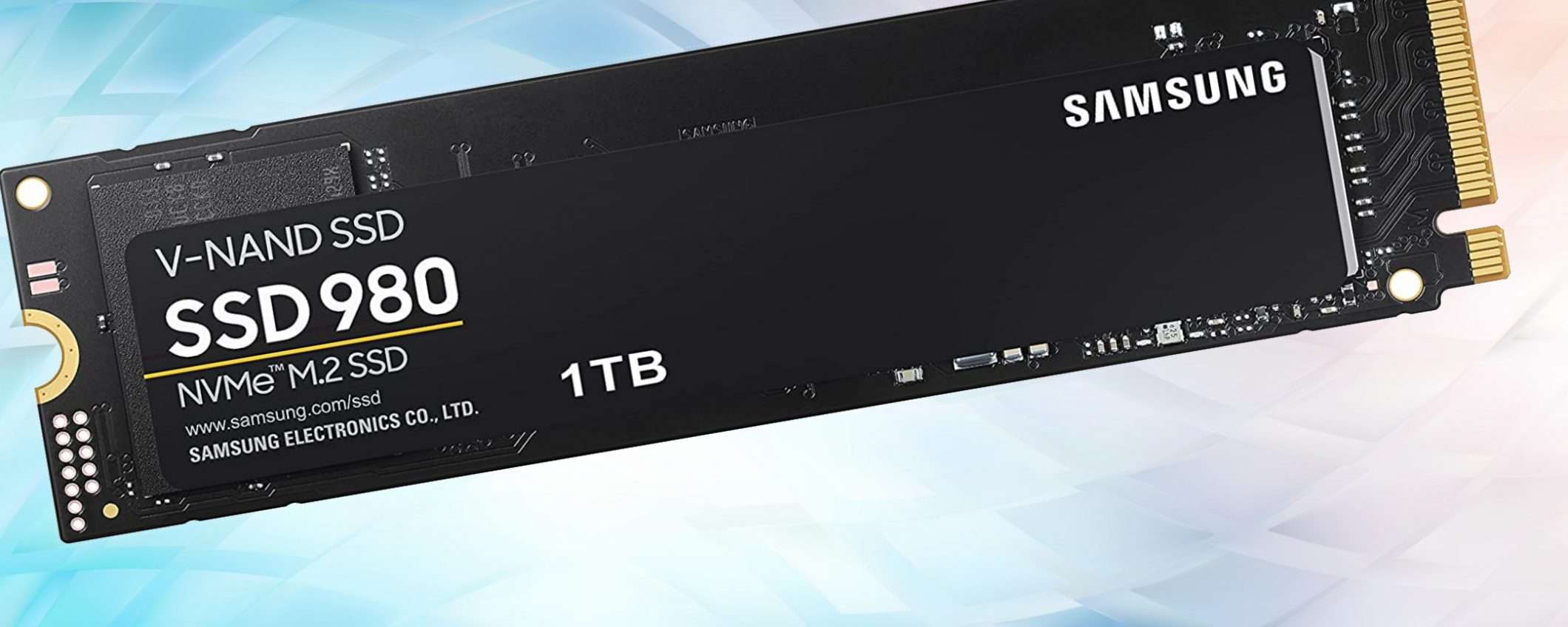 Samsung 980 1TB: l'unità NVMe al top tocca il minimo storico