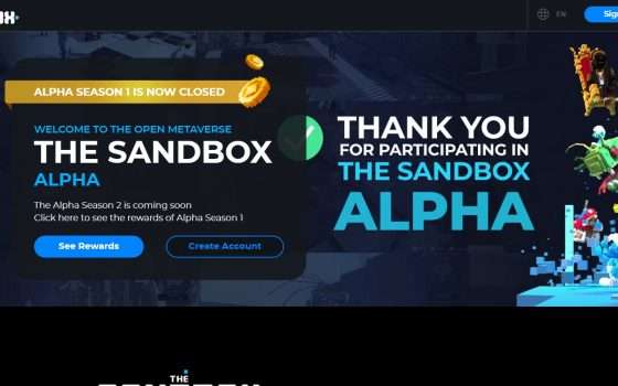 Sandbox giochi metaverso
