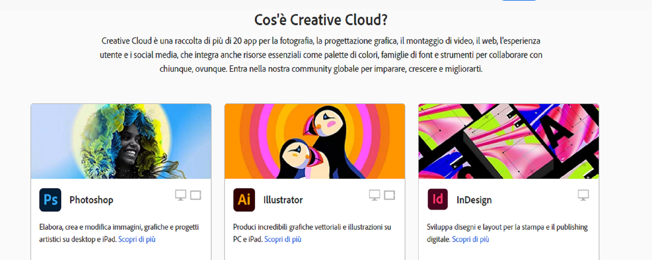 Adobe: accedi a più di 20 app con sconto del 40%!