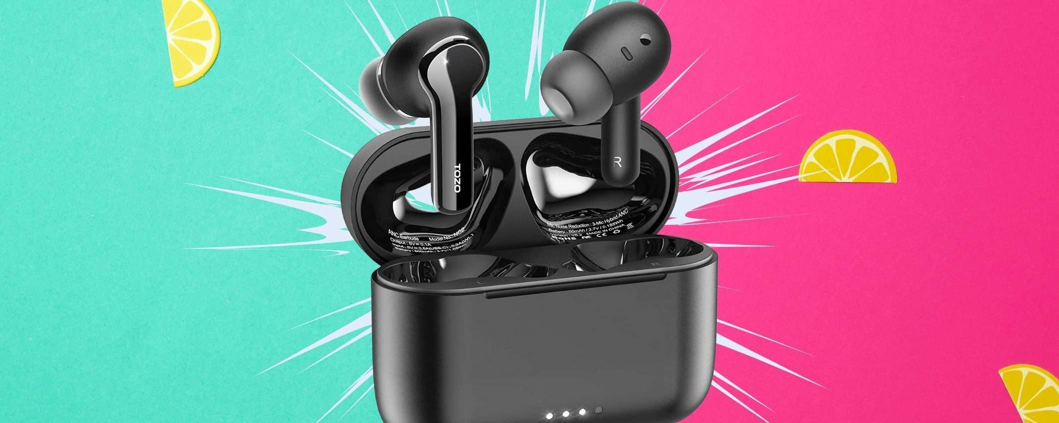 Auricolari con cancellazione attiva a prezzo SHOCK (doppio sconto)