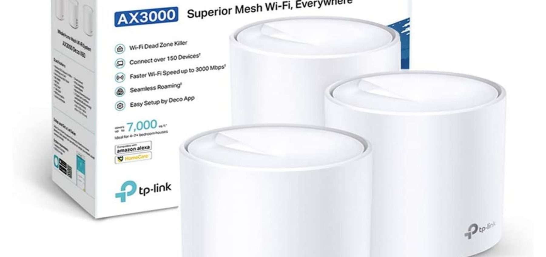 TP-Link Deco X60: il Wi-Fi 6 per tutta la casa scontato di 60 euro