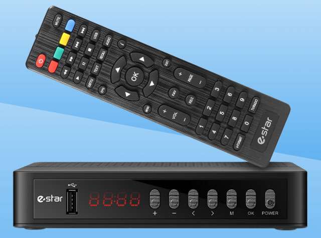 eSTAR T2-618, decoder DVB-T2 per il digitale terrestre