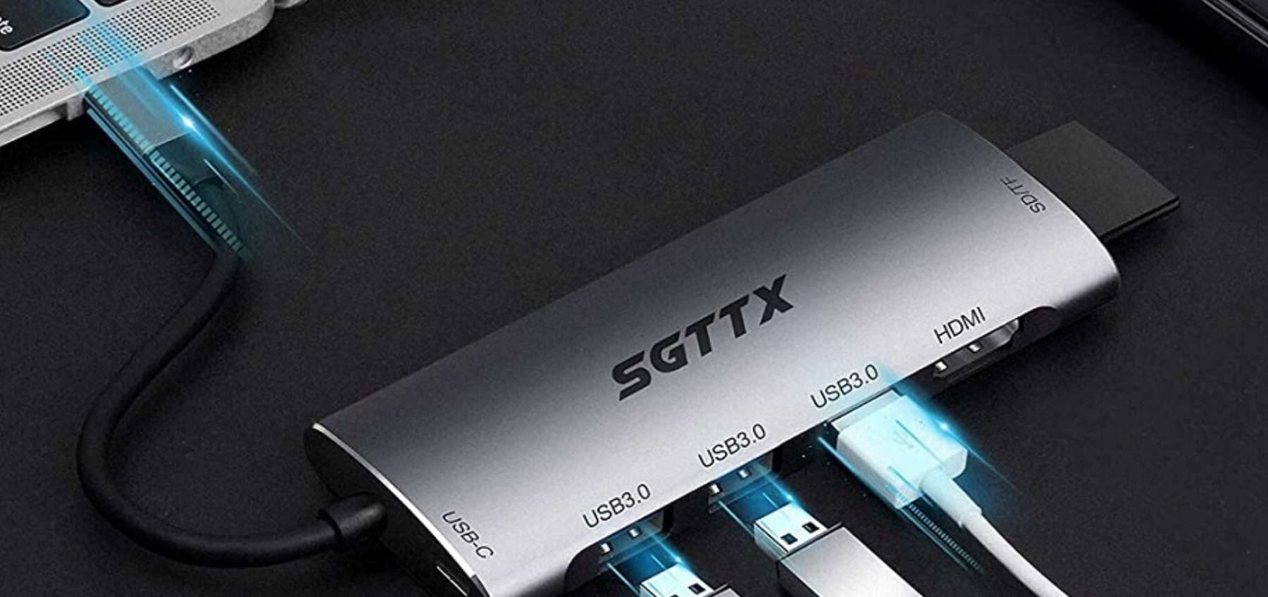 SGTTX 7 in 1: l'HUB ultracompatto a meno di quello che pensi