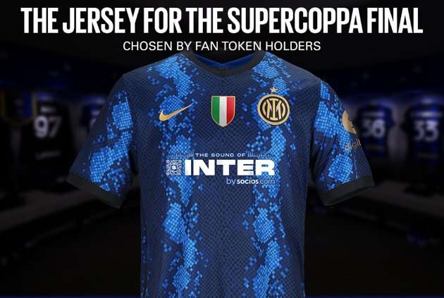 La maglia dell'Interp per la Supercoppa Frecciarossa