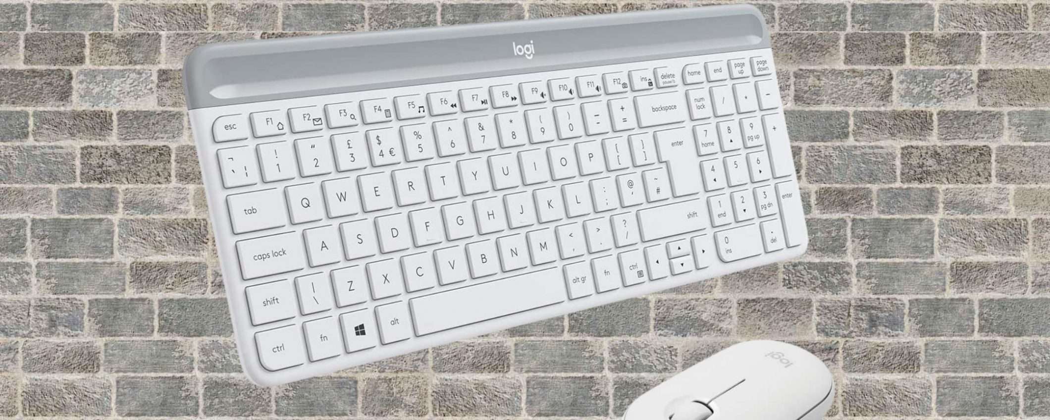 Con questo kit Logitech hai tastiera e mouse wireless