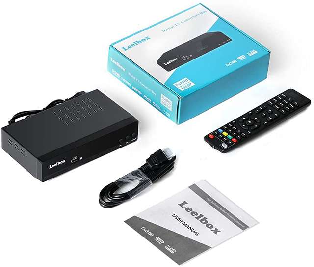 Leelbox, decoder DVB-T2 per il nuovo digitale terrestre: il contenuto della confezione