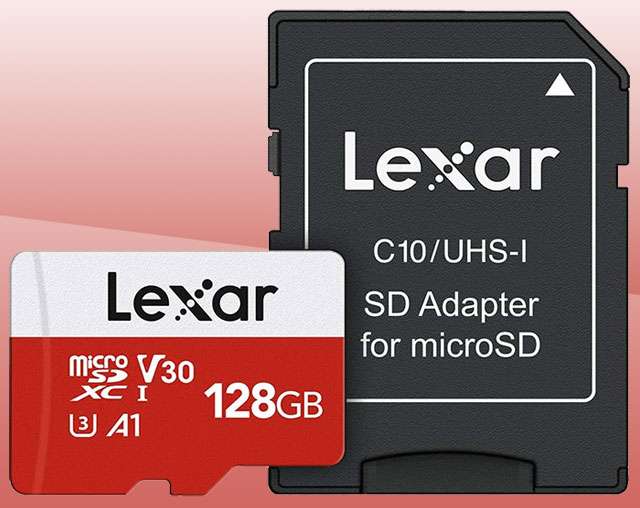 La microSD Lexar da 128 GB