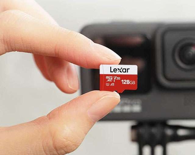 La microSD Lexar da 128 GB