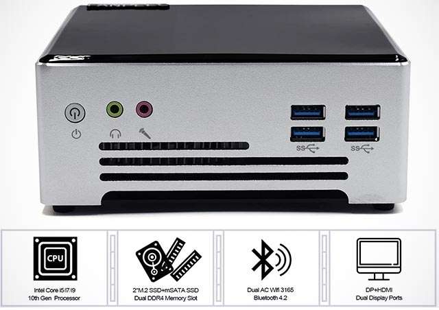 FANPEEC, Mini PC con Intel Core i7