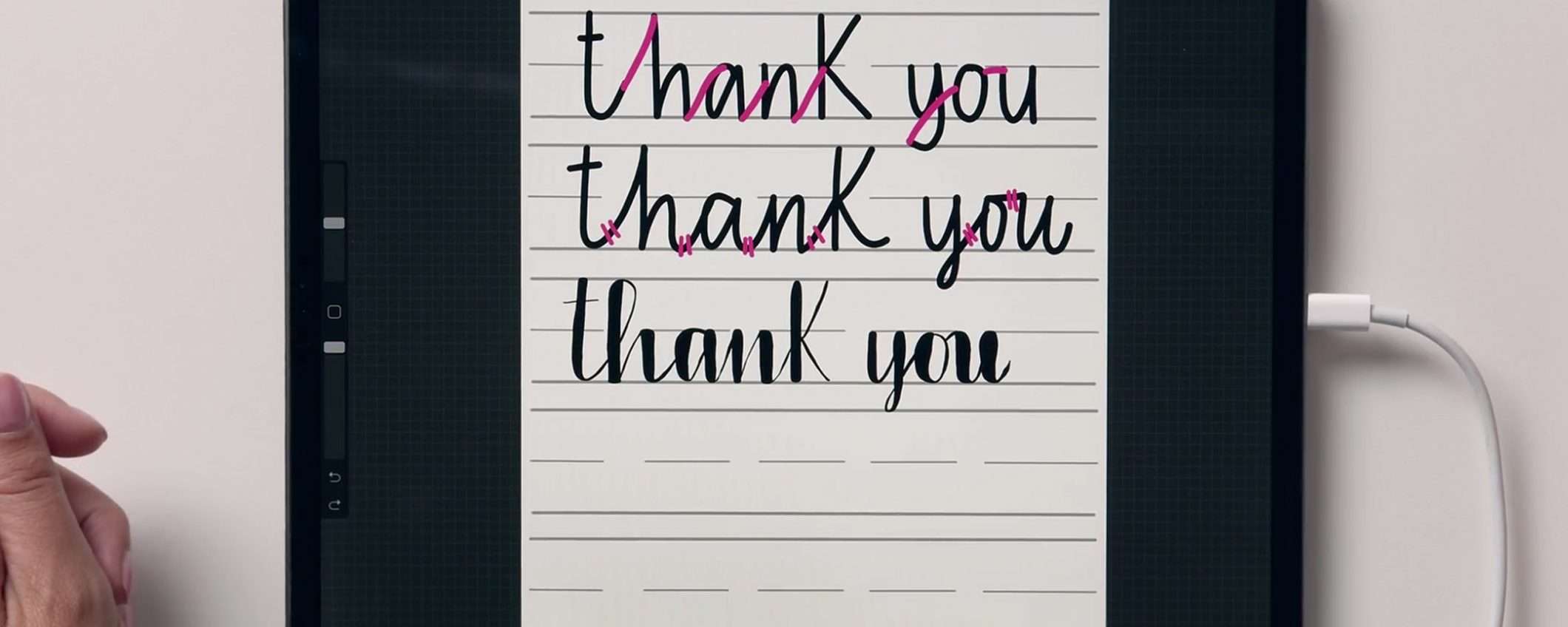 Per la #SettimanaDellaCalligrafia: lezione gratis con Procreate