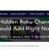 PureVPN: come aggiungere canali Roku nascosti!