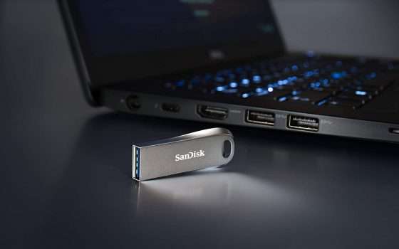 SanDisk Ultra Luxe 128GB: la pendrive professionale scontata del 42%