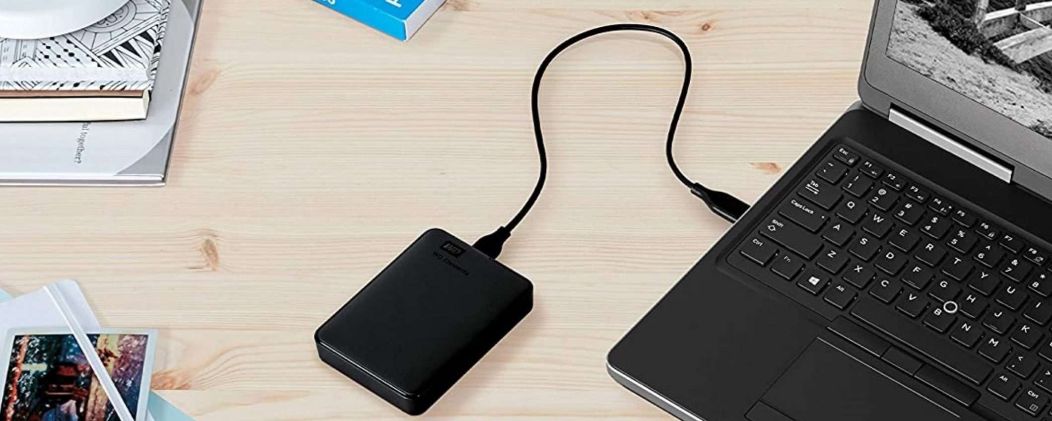 Western Digital Elements 2TB: tanto spazio ad un prezzo che non ti aspetti