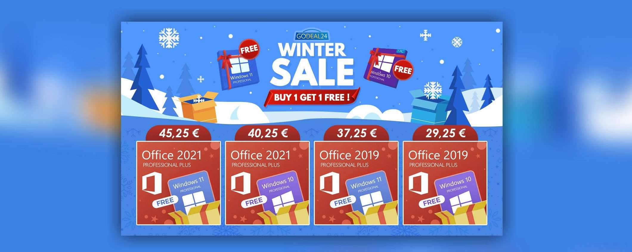Saldi invernali GoDeal24 in arrivo, Windows 11 a 0€? Incredibile!