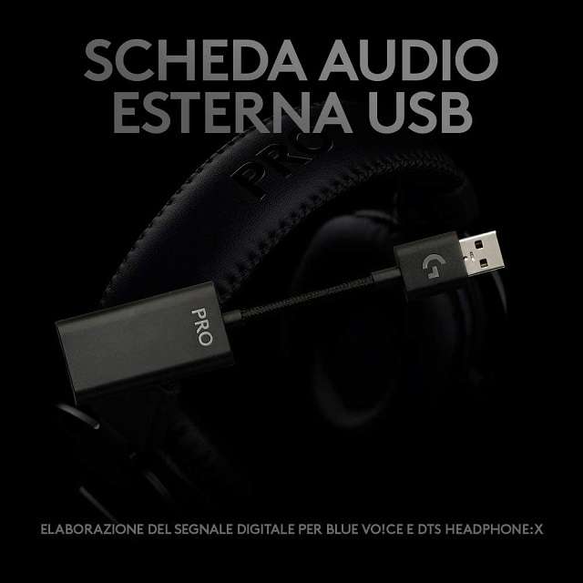 Cuffie Gaming Logitech G Pro X - 1
