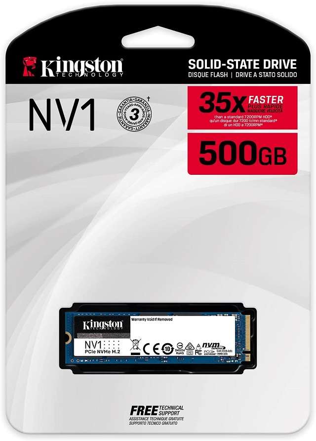 SSD Kingston NV1 500GB - 1