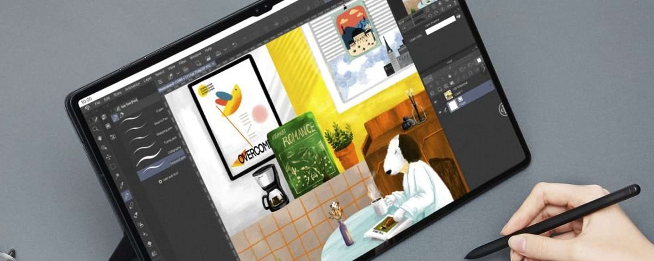 Samsung Galaxy Tab S8: online il comunicato stampa