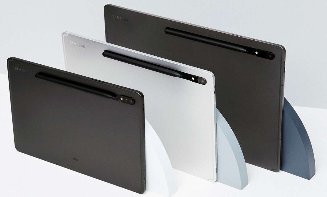 Galaxy Tab S8, S8+ e S8 Ultra