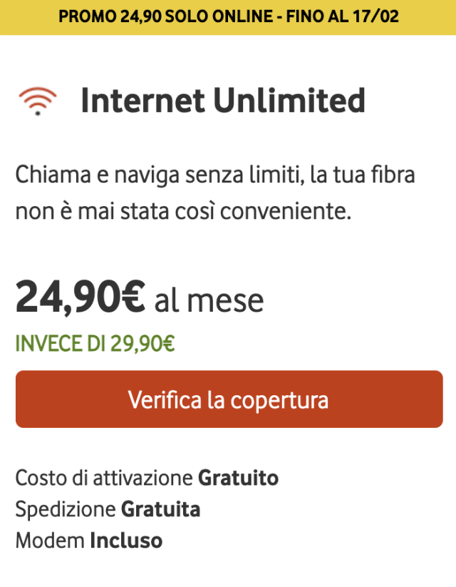 Vodafone Fibra