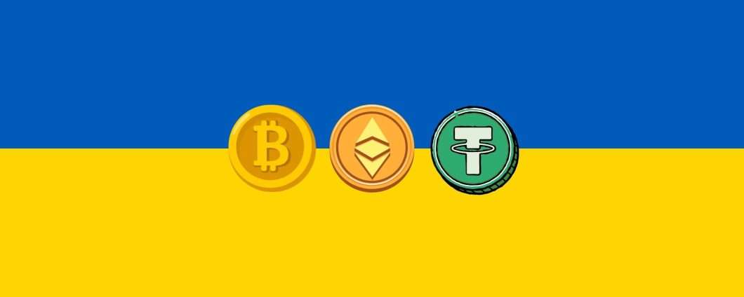 Bitcoin, Ethereum e Tether: l'Ucraina accetta crypto donazioni