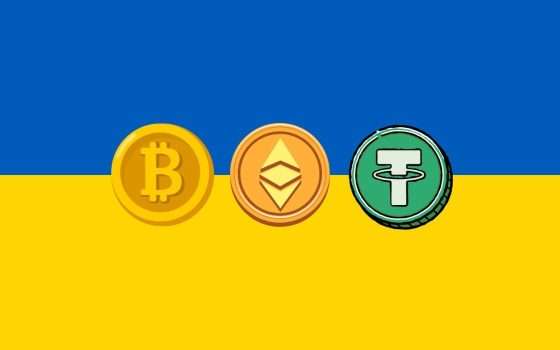 Bitcoin, Ethereum e Tether: l'Ucraina accetta crypto donazioni