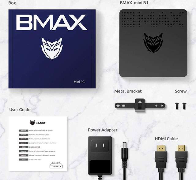BMAX MaxMini B1, Mini PC con processore Intel