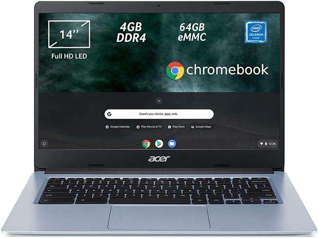 Acer Chromebook C314: laptop Chrome OS da 14 pollici
