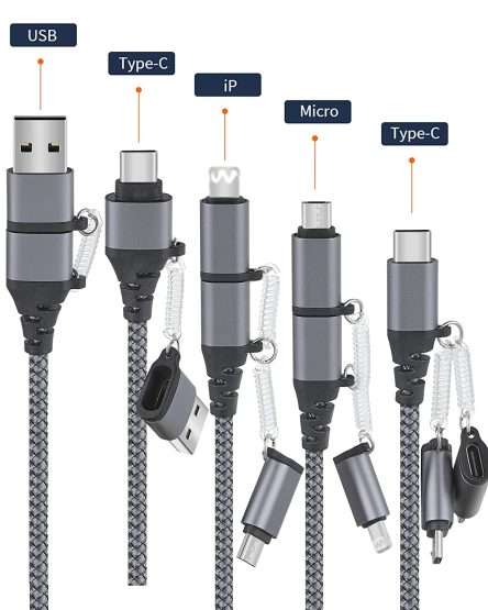 cavo di ricarica 6 in 1