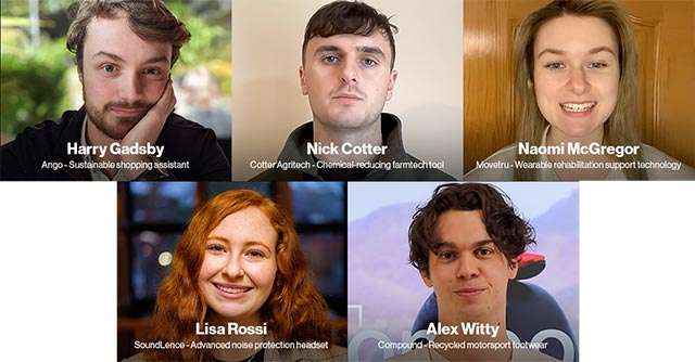 I cinque finalisti della Young Entrepreneurs Challenge di Verizon/Unloc