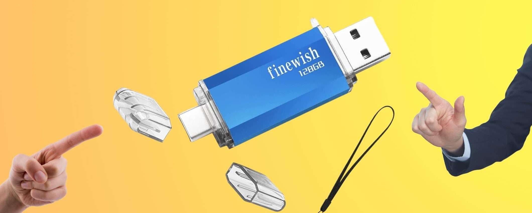 Spazio ILLIMITATO su telefono e non solo: chiavetta USB MAGICA