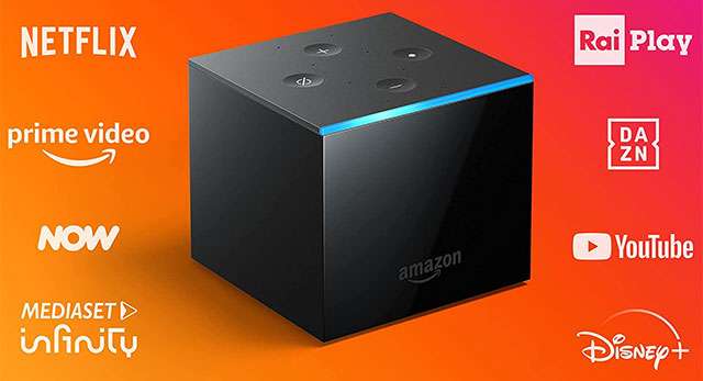 Fire TV Cube: il set-top box di Amazon per lo streaming
