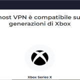CyberGhost VPN: 3 mesi di Xbox Series X, One e 360