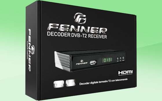 Decoder Digitale Terrestre Fenner: il gradito ritorno di un prezzo TOP su eBay