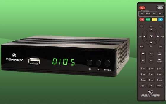 Decoder DVB-T2 Fenner: con il CODICE SCONTO eBay il prezzo è WOW