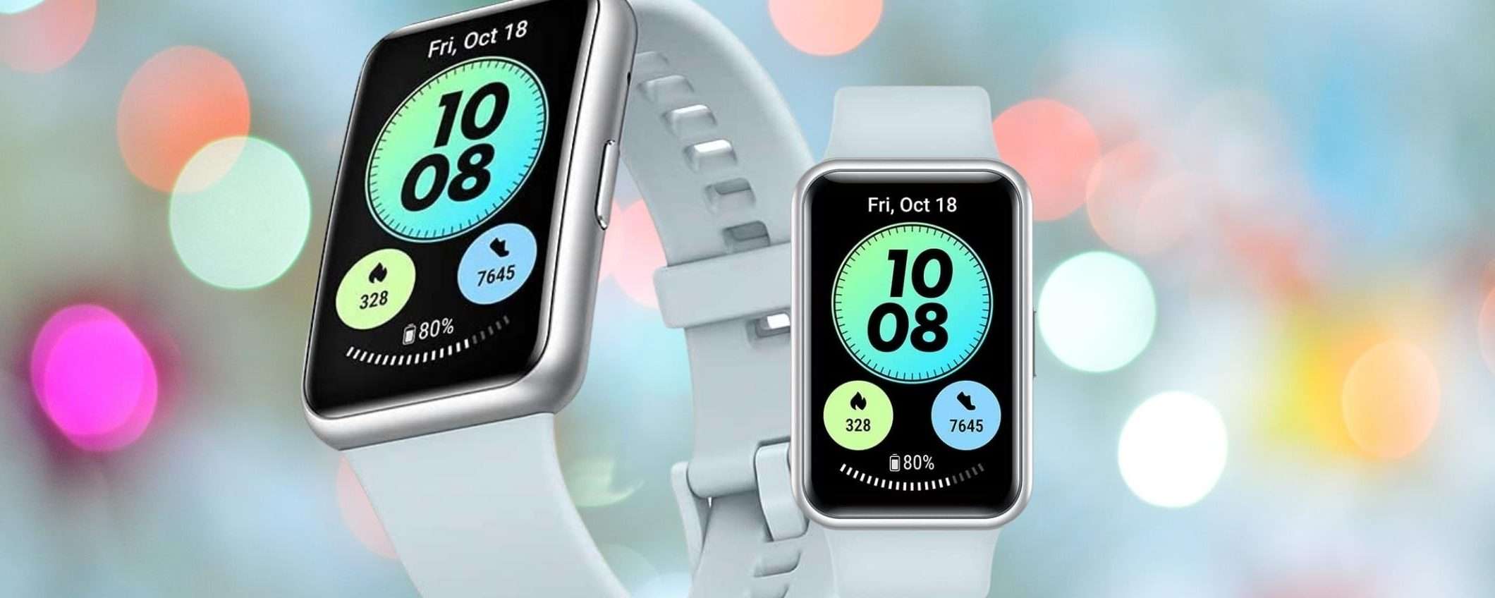 Prezzo che CROLLA per HUAWEI Watch Fit: occasione unica (-39%)