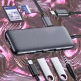 Hub USB C 8 in 1 con cui dici basta all'attacca e stacca (30€)