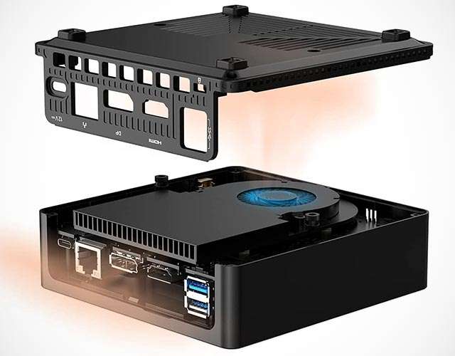 Il Mini PC MinisForum JB95: il design interno