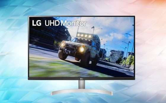 LG 32UN500: il monitor 4K per ufficio e gaming scontato di 150 euro