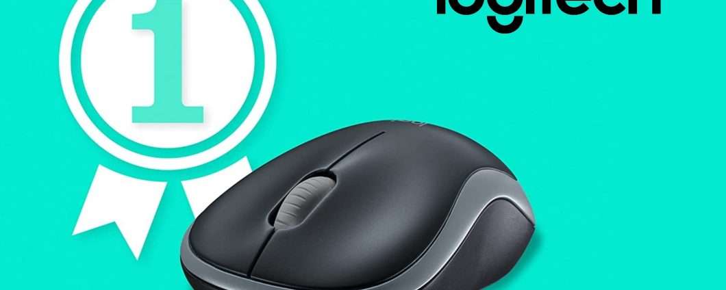 Logitech M185: il mouse più venduto al mondo al 40% di sconto