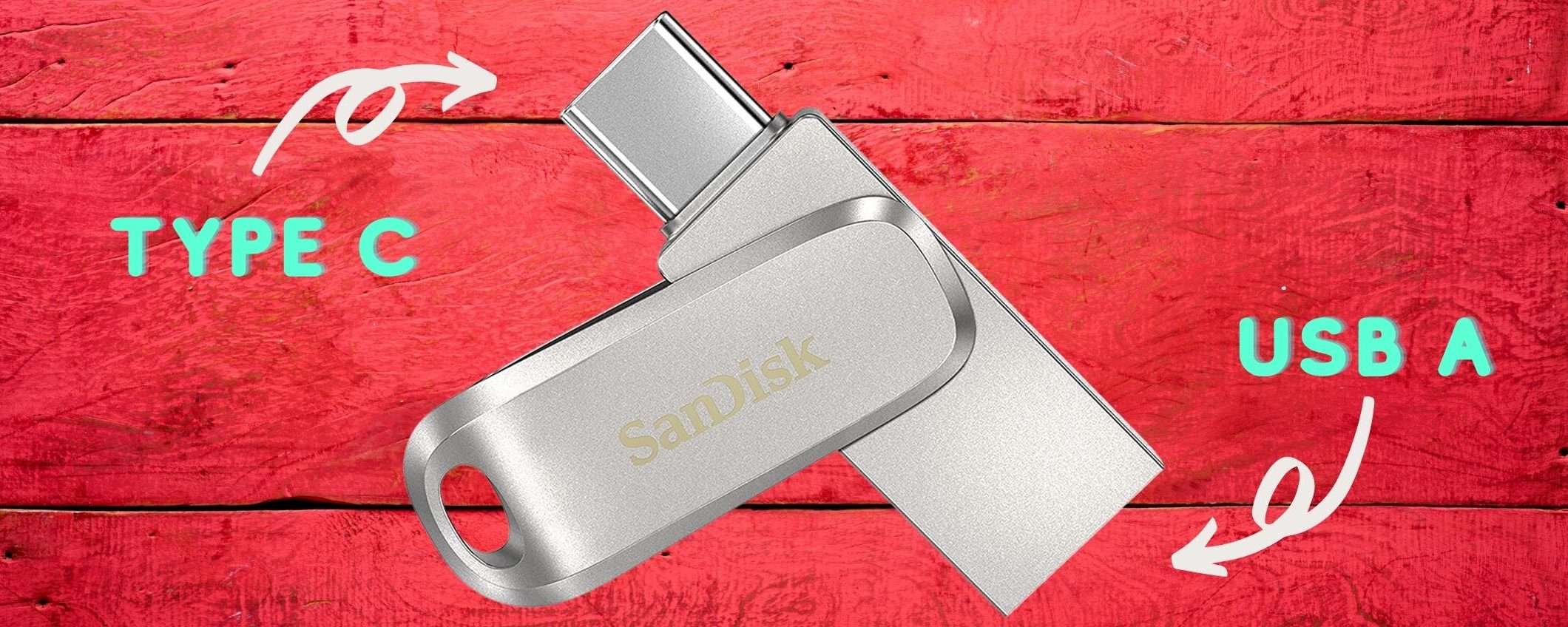 256 GB sempre a portata di mano: realtà con questa pendrive SCONTATA