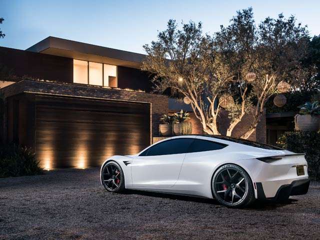 L'elettrica Roadster di Tesla