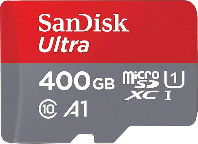 SanDisk Ultra, microSD da 400 GB