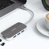 Estetica e connettività in un formato compatto con questo HUB USB-C