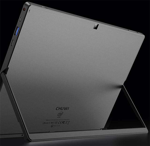 CHUWI UBook X, tablet Windows 10: un dettaglio del design